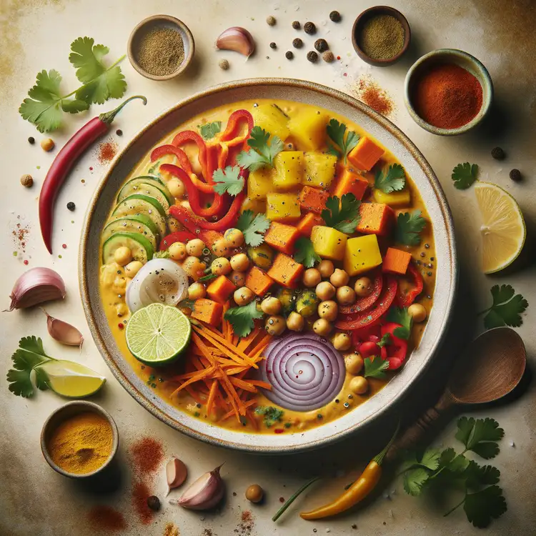 Gelbes Gemüse-Curry Recipe