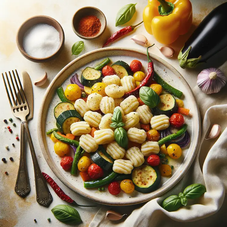 Gnocchi mit Gemüse Recipe