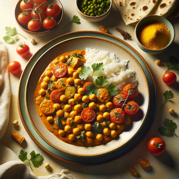 Indisches Kichererbsen-Curry Recipe