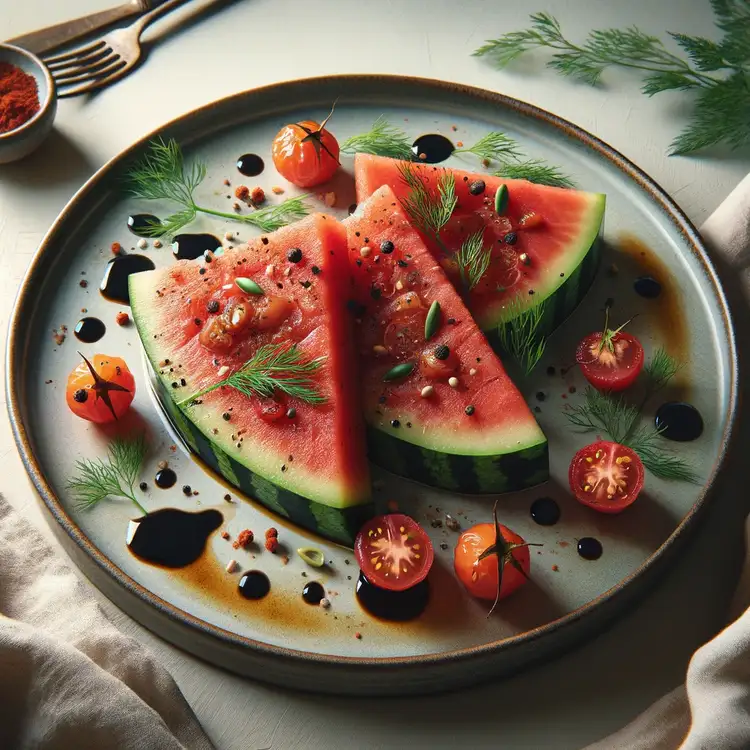 Wassermelonen-Thunfisch Recipe