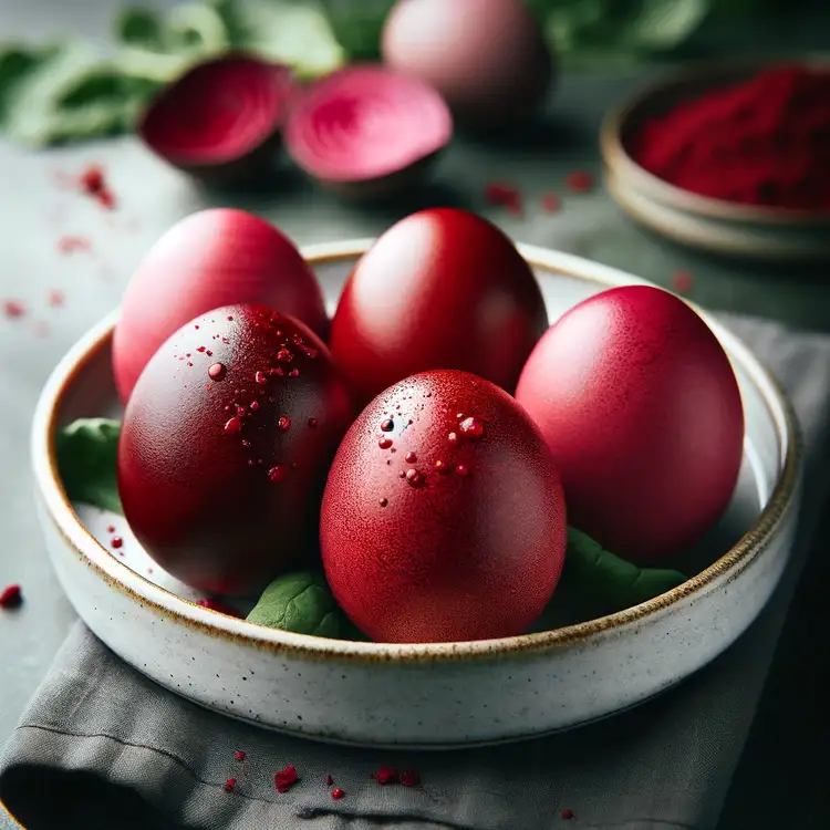 Eier färben mit Roter Bete Recipe