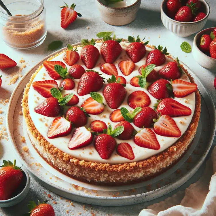 Erdbeer-Kokos-Torte Recipe