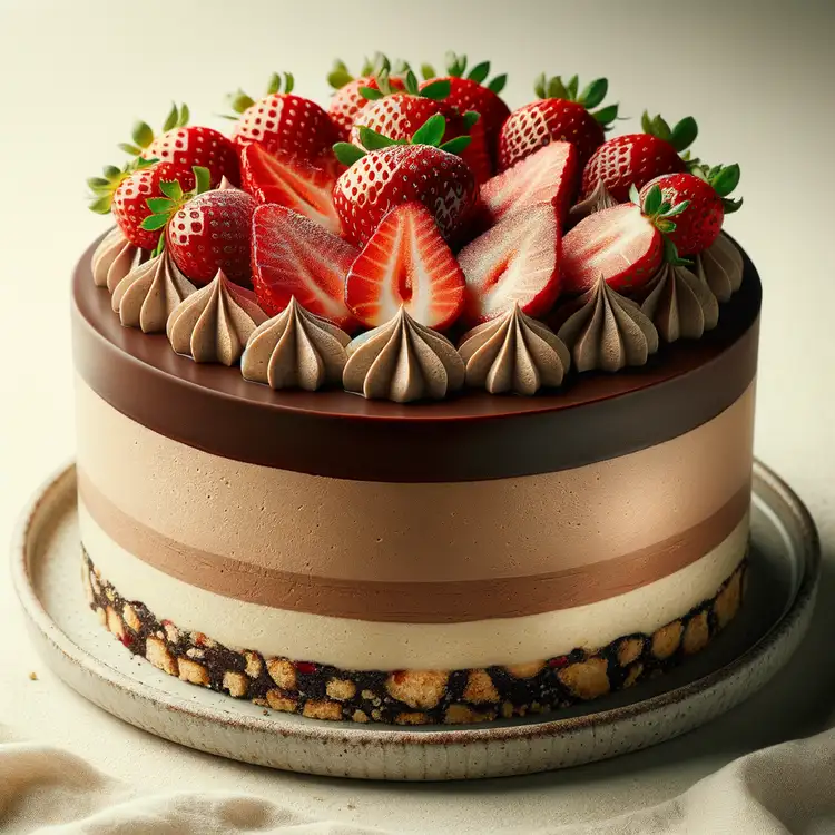 Erdbeer-Schokoladen-Torte Recipe