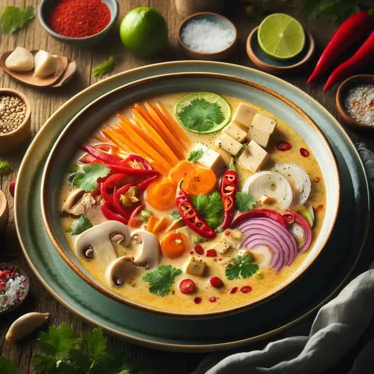 Thai Kokosnuss-Suppe Recipe