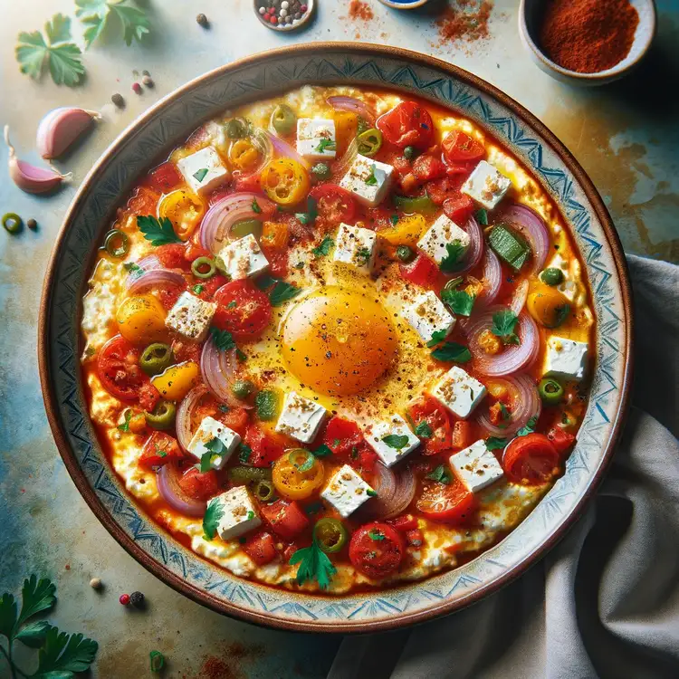 Shakshuka mit Feta Recipe