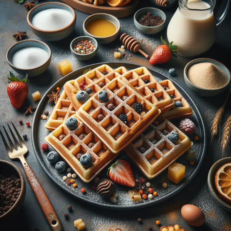 Vegane Belgische Waffeln Recipe