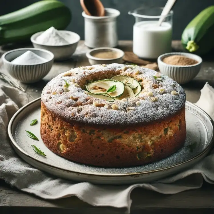 Veganer Zucchinikuchen Recipe