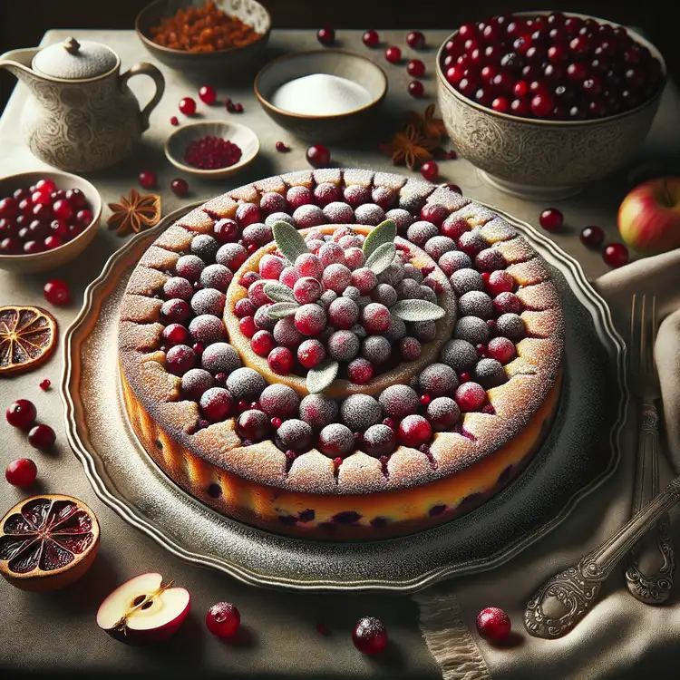 Cranberry-Kuchen Recipe