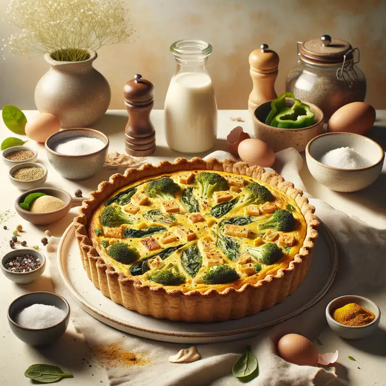 Ei-freie Quiche Recipe