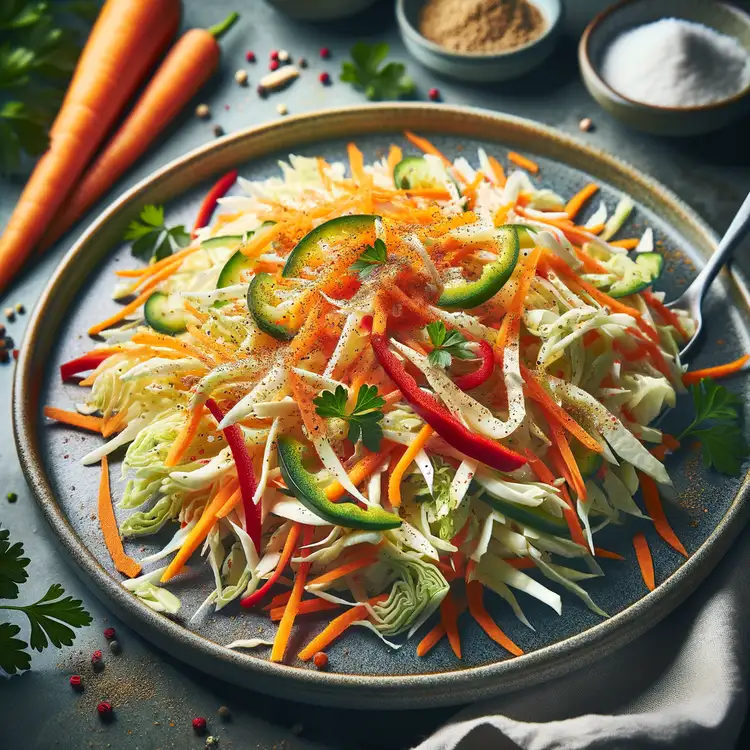 Gefrorener Coleslaw-Salat Recipe