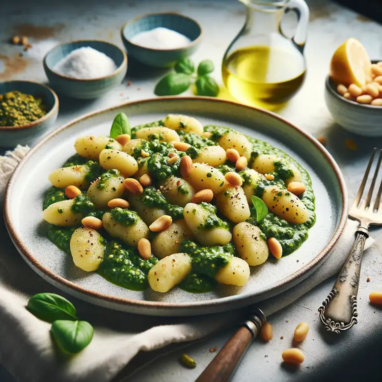 Gnocchi mit Bärlauch-Pesto Recipe