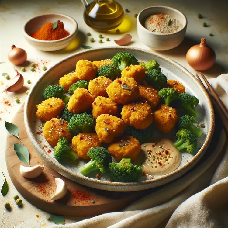 Vegane Brokkoli-Nuggets Recipe