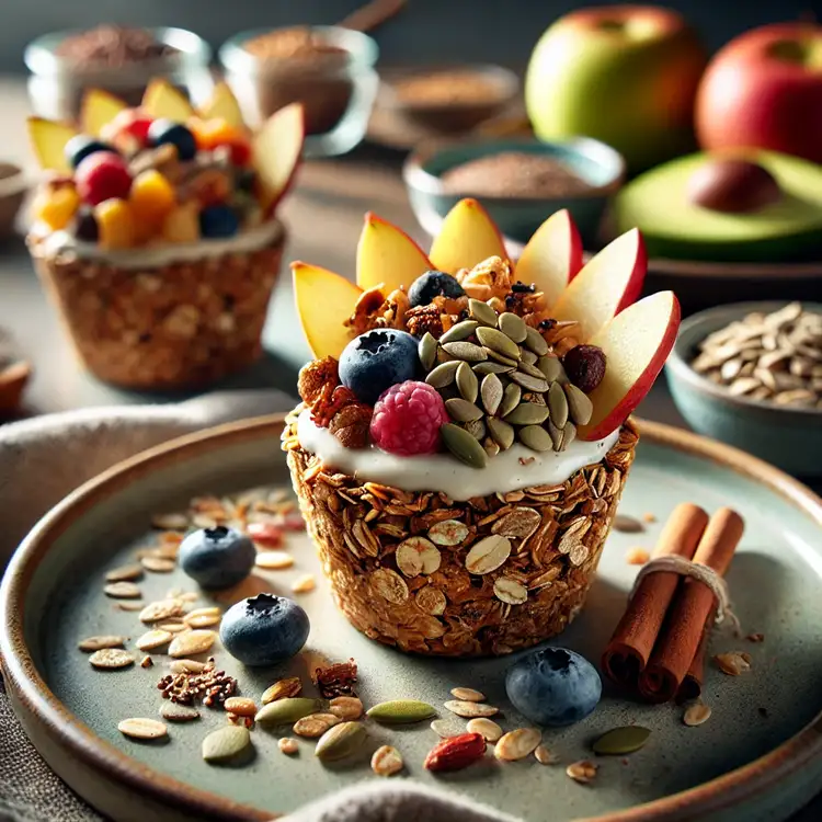 Vegane Granola Cups Recipe