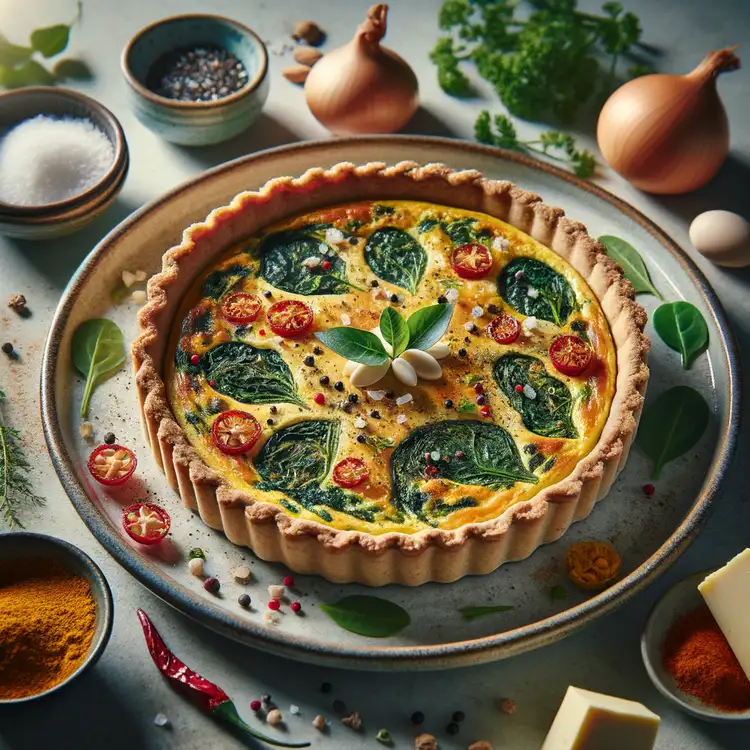 Vegane Quiche Recipe