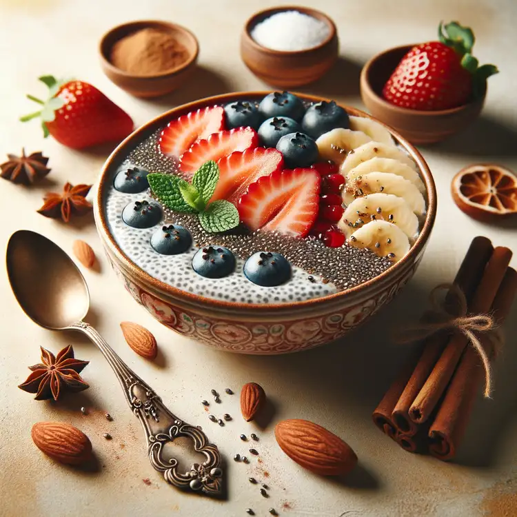 Veganer Chia-Pudding Recipe