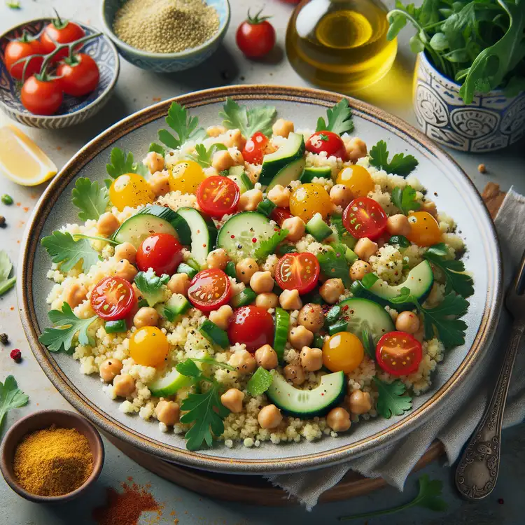 Veganer Couscous-Salat Recipe