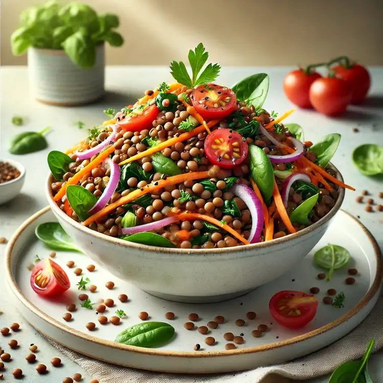 Veganer Linsensalat Recipe