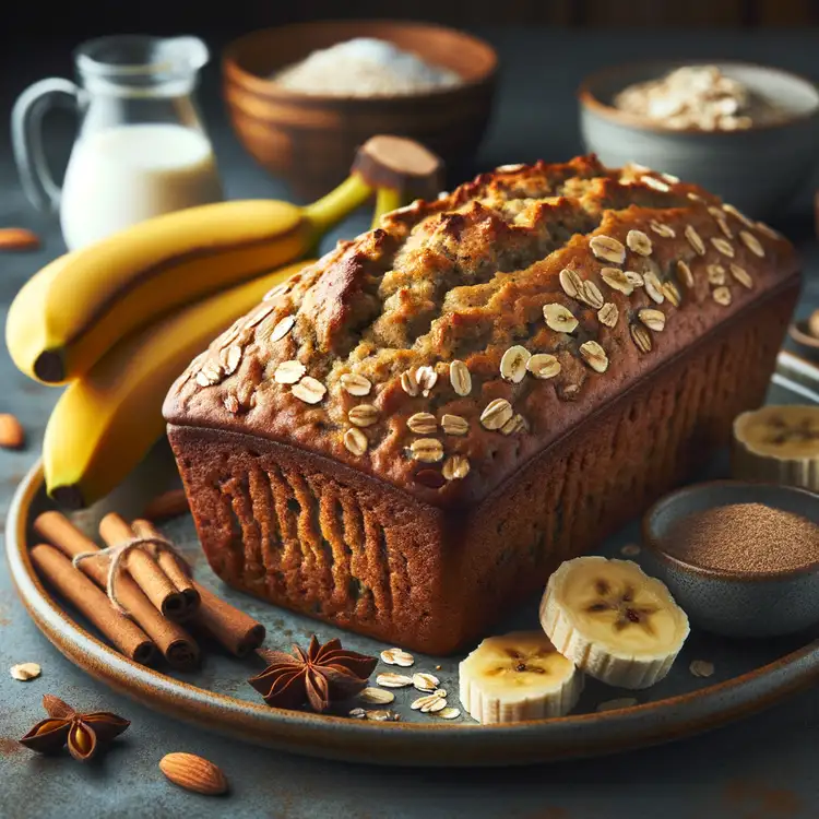 Veganes Bananenbrot ohne Zucker Recipe