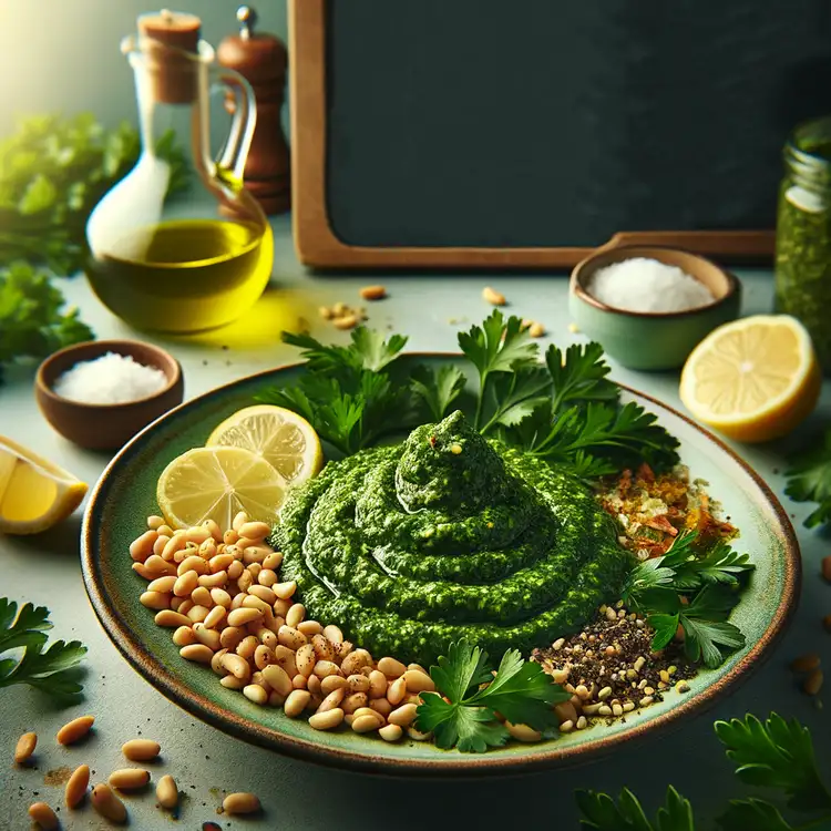 Veganes Petersilien-Pesto Recipe