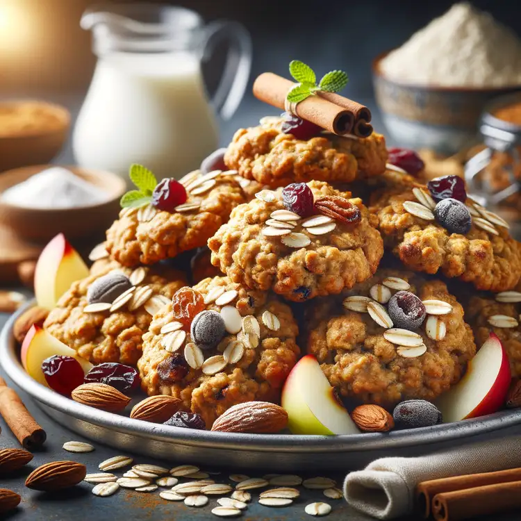 Apfelmus Haferflocken Kekse Recipe