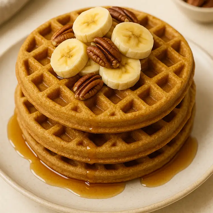 Bananenwaffeln ohne Ei Recipe