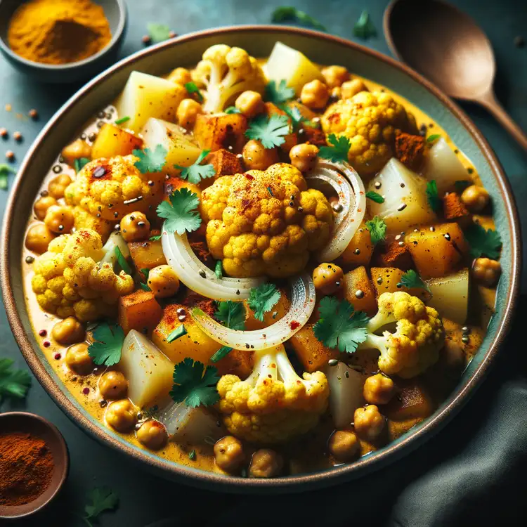 Blumenkohl-Curry aus dem Backofen Recipe