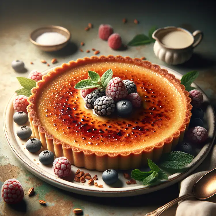 Creme Brulee Tarte Recipe