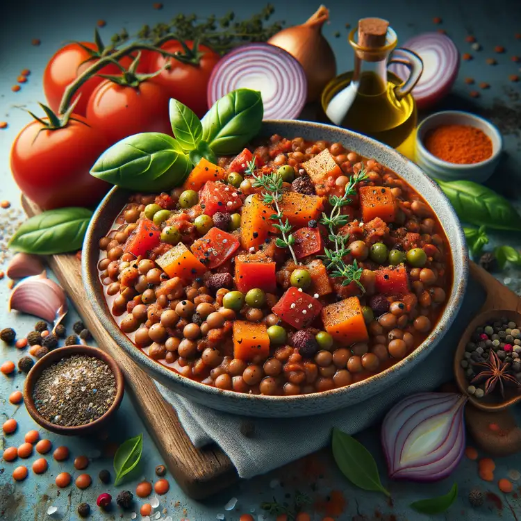 Einfache Linsenbolognese Recipe