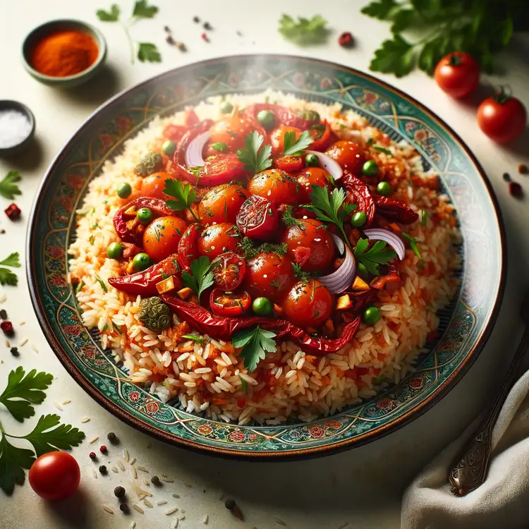 Einfacher Tomatenreis Recipe