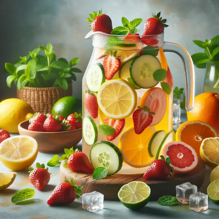 Erfrischendes Fruchtwasser Recipe