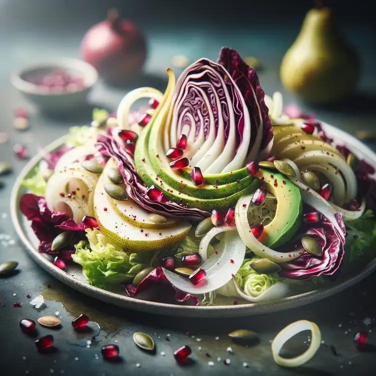 Festlicher Silvester-Salat mit Granatapfel Recipe