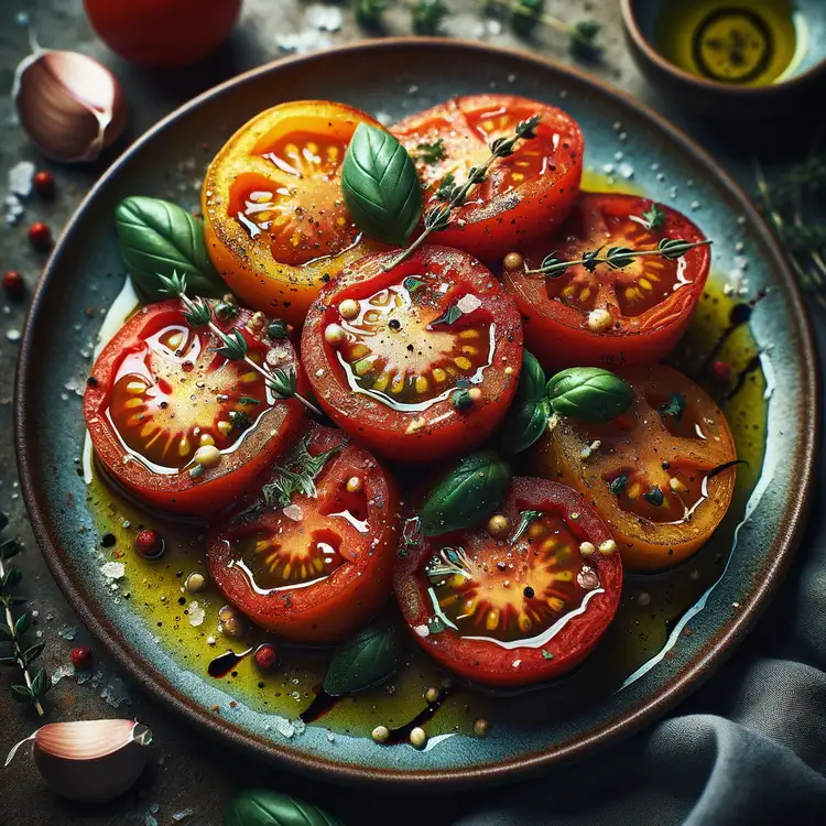 Gebratene Tomaten mit Kräutern Recipe