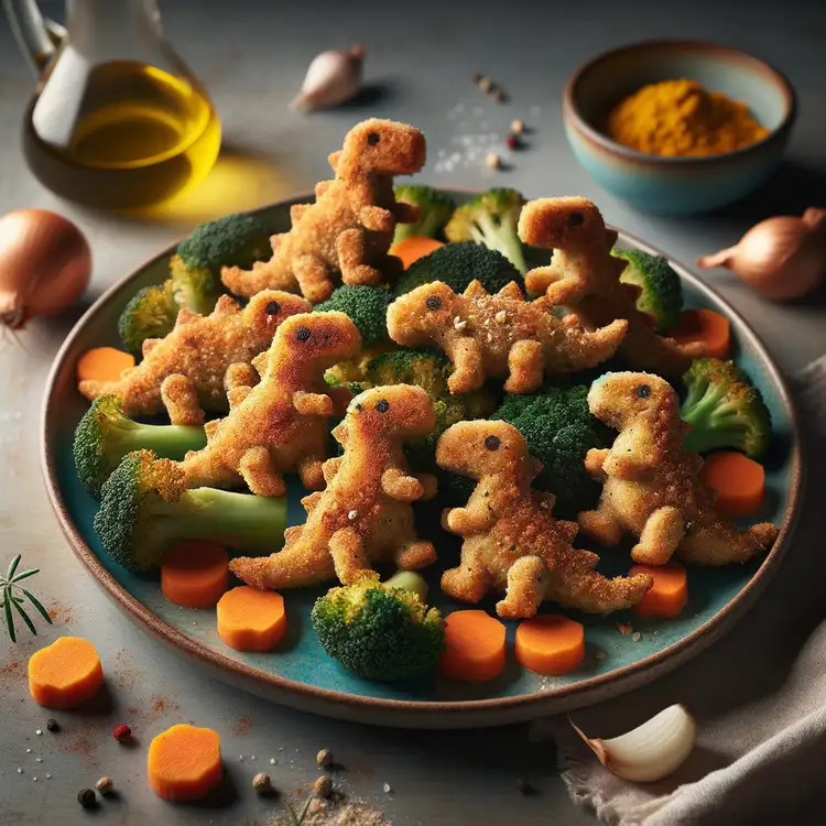 Gemüse-Dino-Nuggets Recipe