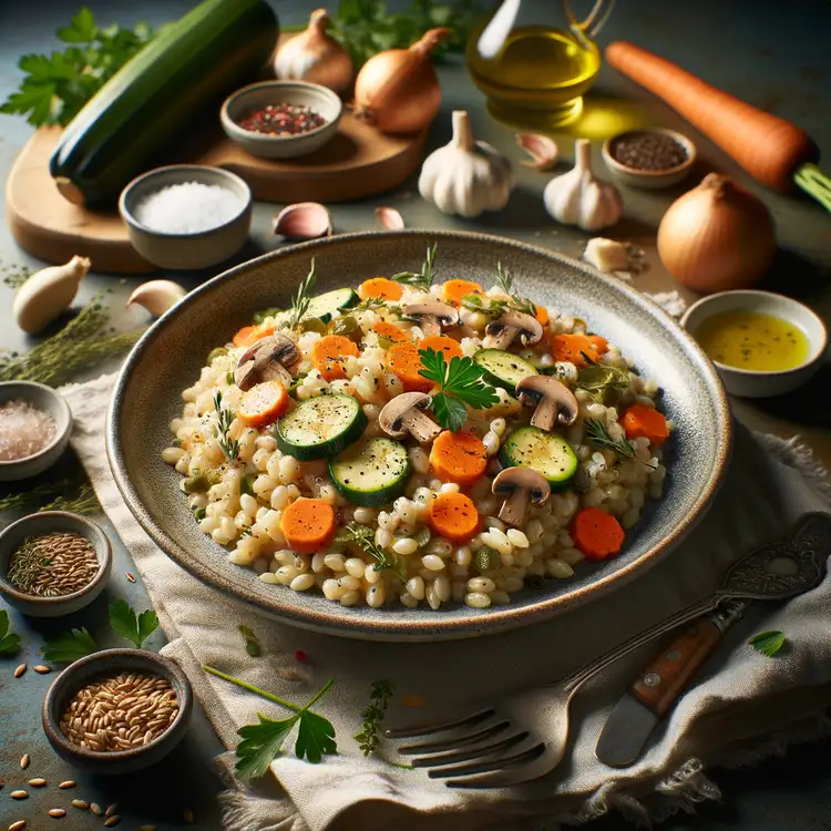 Gerstengraupen-Risotto Recipe