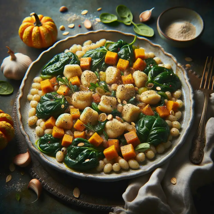 Gnocchi-Kürbis-Pfanne Recipe