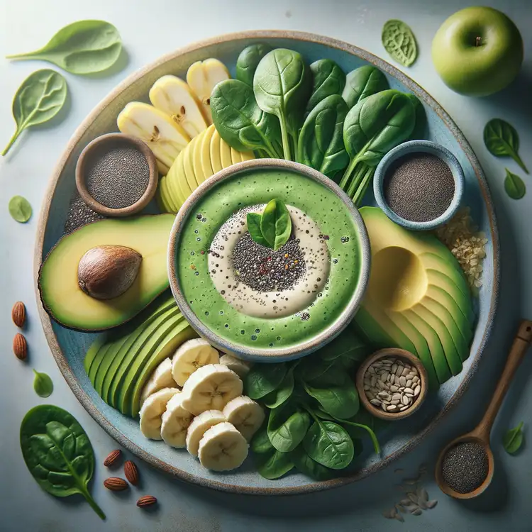 Grüner Smoothie Power-Drink Recipe