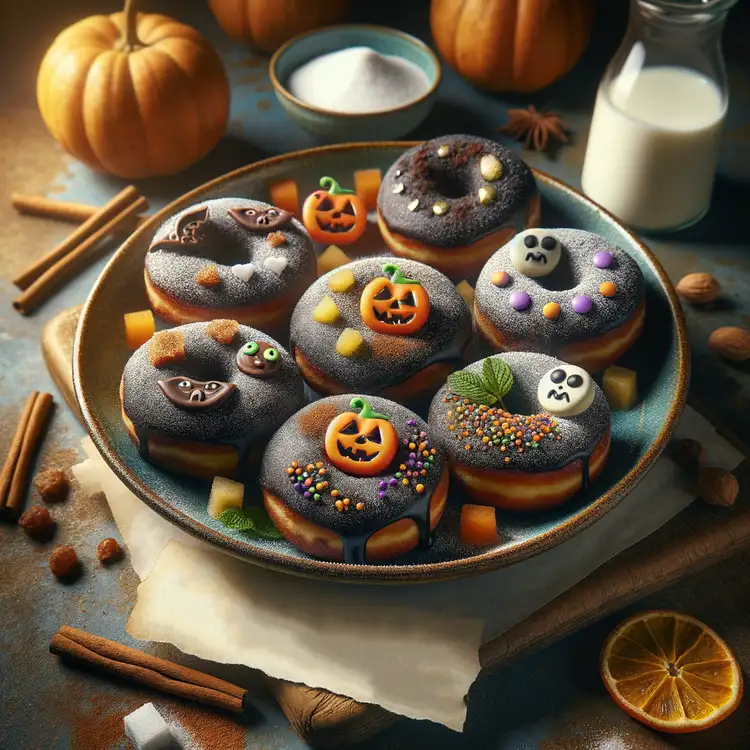 Halloween-Donuts Recipe