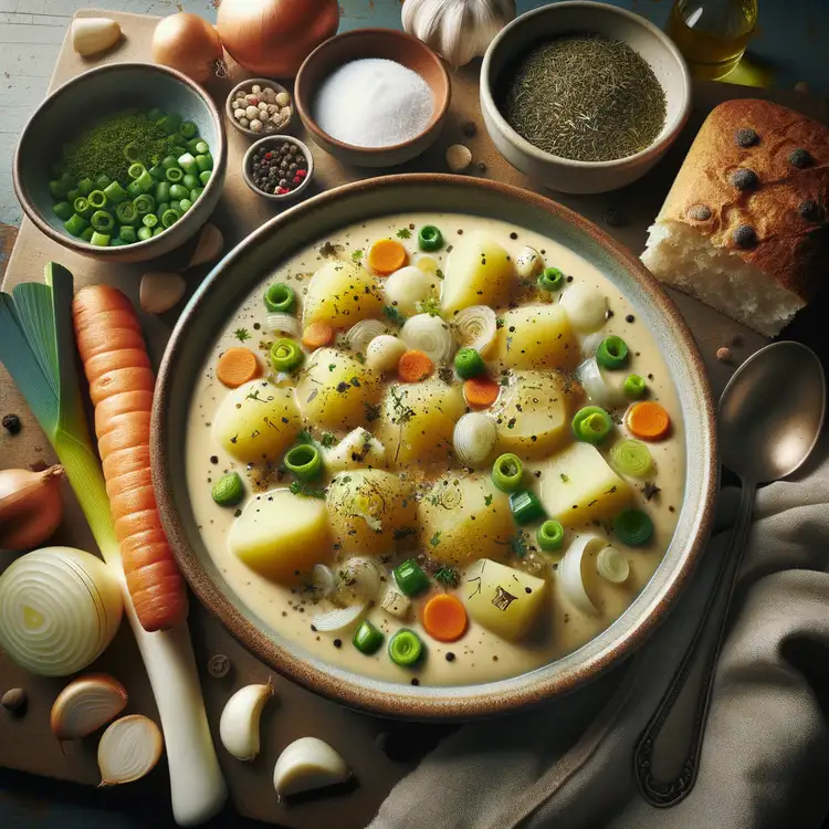 Kartoffelcremesuppe Recipe