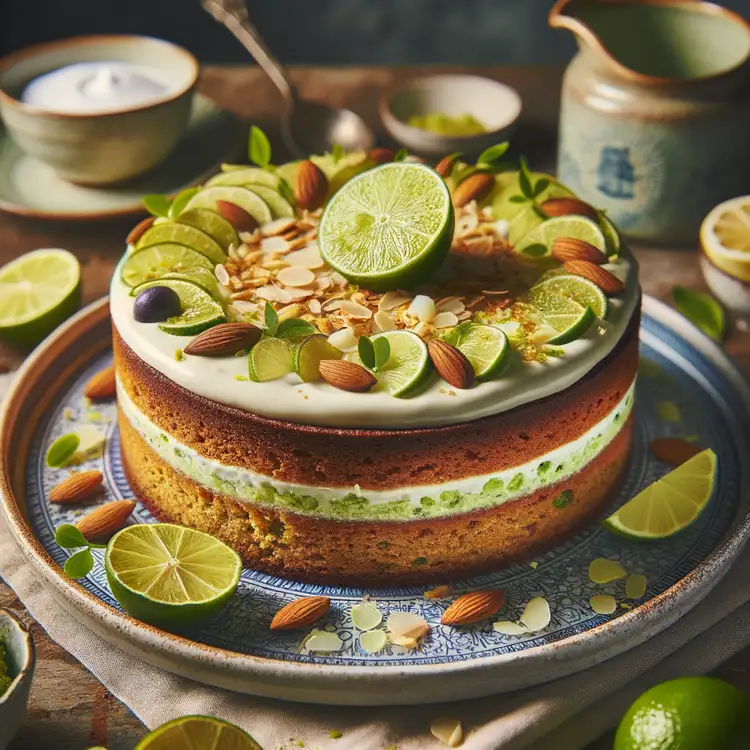 Limetten-Quark-Kuchen Recipe