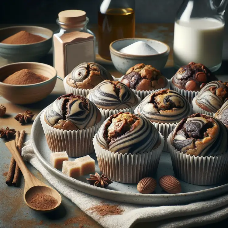 Marmorkuchen-Muffins Recipe
