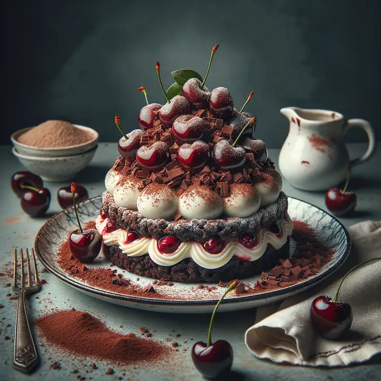 Maulwurfkuchen mit Kirschen Recipe