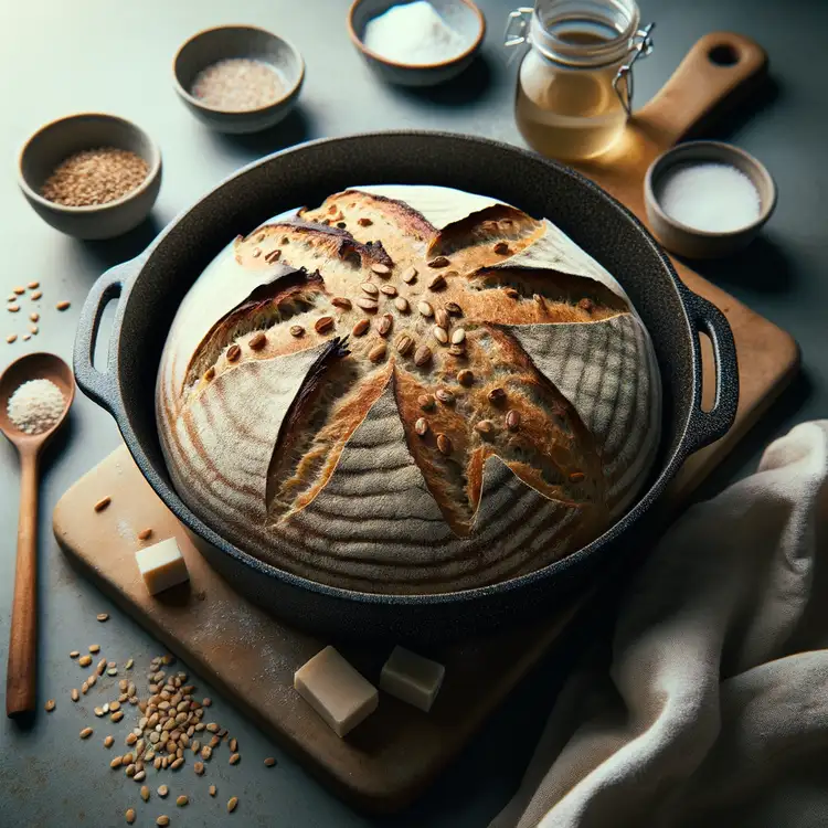 No-Knead Brot Recipe