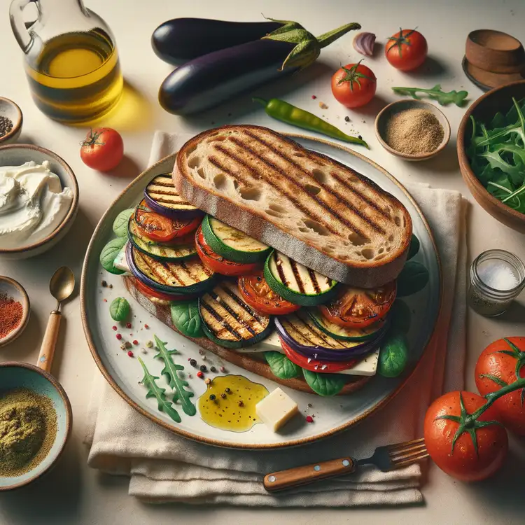 Panini aus dem Kontaktgrill Recipe