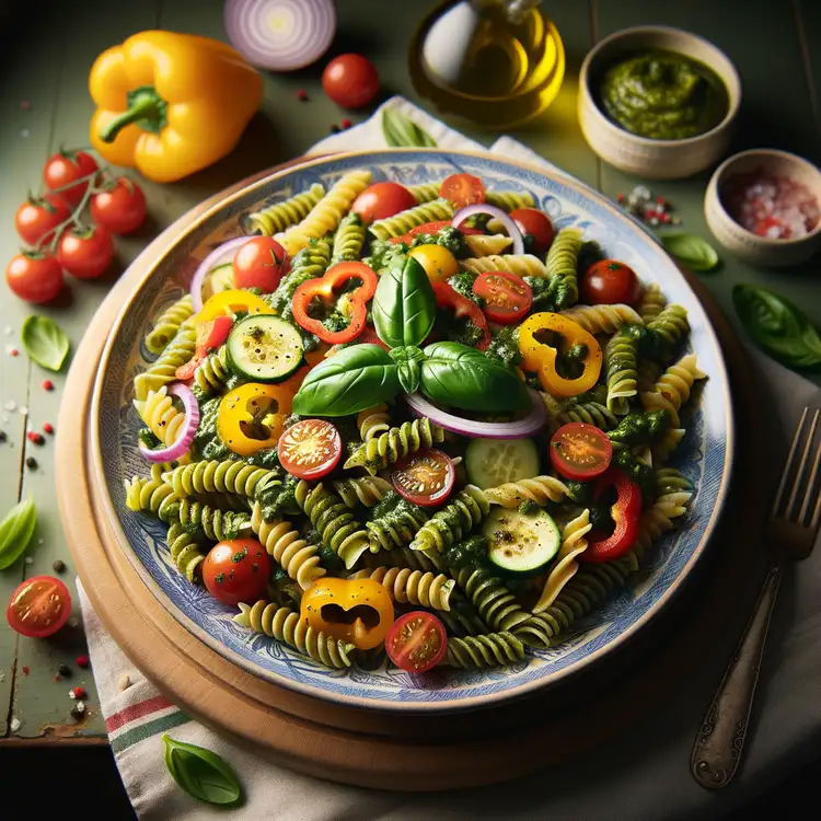 Pesto-Nudelsalat Recipe