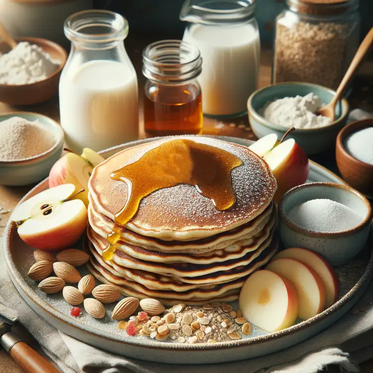 Pfannkuchen mit Eiersatz Recipe