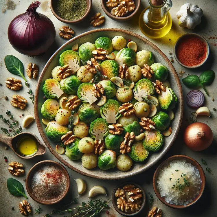 Rosenkohl-Gnocchi-Pfanne Recipe