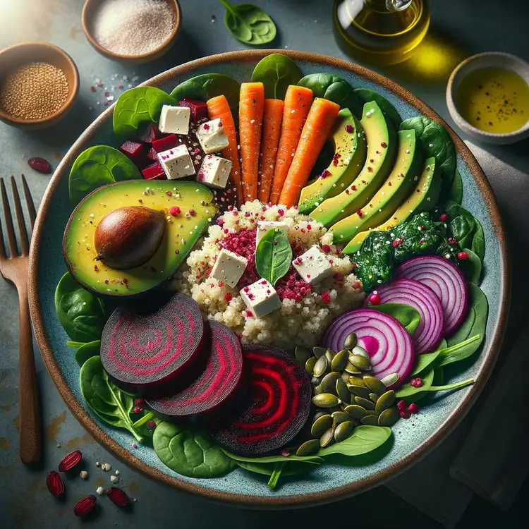 Rote-Bete-Feta-Bowl Recipe