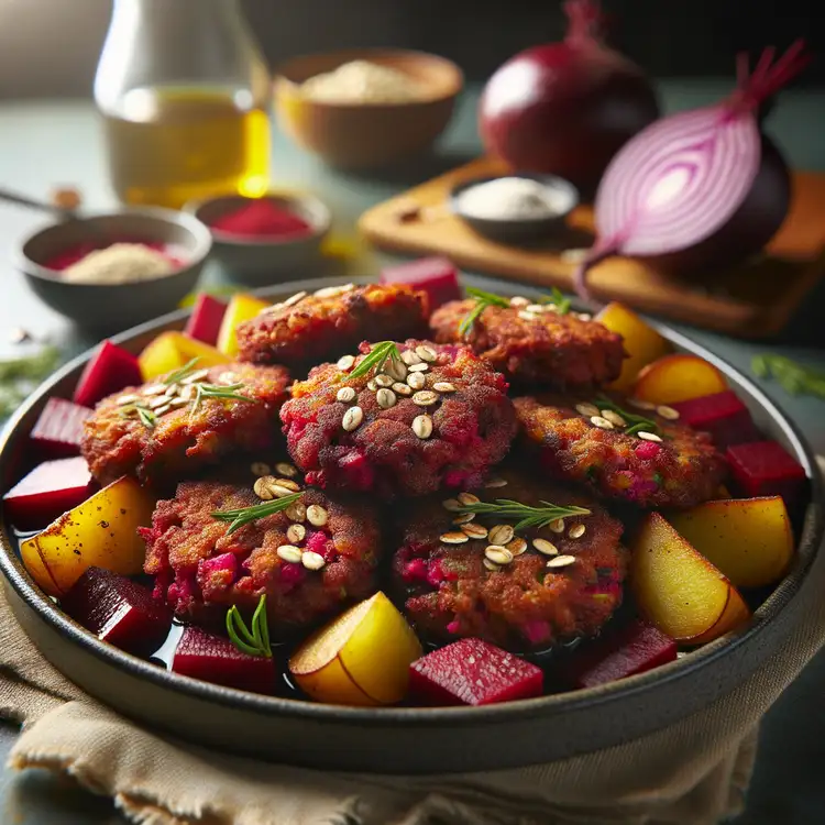 Rote-Bete-Puffer Recipe