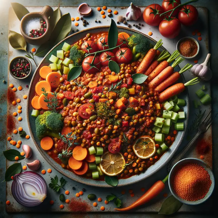 Rote-Linsen-Bolognese Recipe