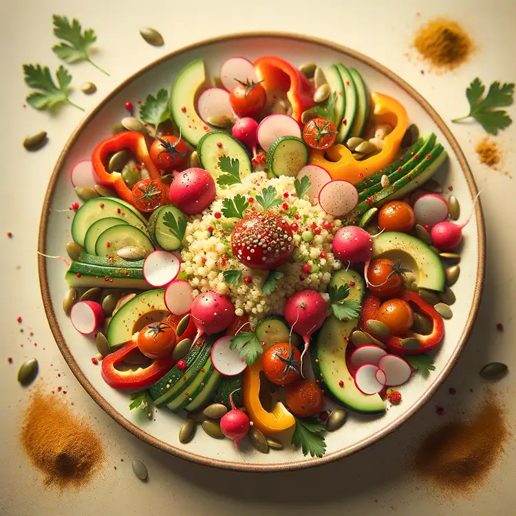 Roter Couscous-Salat Recipe